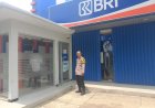 Anggota Polsek Tirtajaya laksanakan Patroli Prekat di Bank BRI Unit Pisangsambo guna mengantisipasi terjadinya GU Kamtibmas