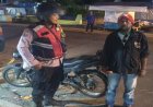 Prekat Polsek Banyusari Giat Patroli Jalan Raya Antisipasi Kejahatan