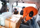 Helikopter AW169 Polri Distribusikan 348 Kg Logistik Kemanusiaan untuk Korban Bencana di Aceh Tamiang