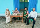 Kompak Babinsa TNI Bersama Bhabinkamtibmas POLRI Sambangi Warga Desa Binaan