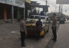 Antisipasi C3, Patroli Połsek Cikampek Pesan Kantibmas Jukir di Jalan Ir.H Juanda 