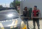 Samapta Polsek Klari Patroli Siang Sambangi Juru Parkir Bank BRI