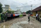 Apel Gabungan Unsur Muspika kecamatan Pedes Dalam Rangka Pam Keamanan Di Pos Obyek Wisata Pantai Samudera Baru