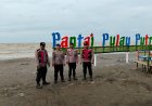 Giat Pengamanan Wisata dalam rangka Operasi Kewilayahan Terpusat Lilin Lodaya Tahun 2025/2026 di Objek Wisata Pulau Putri Cikeong Batujaya