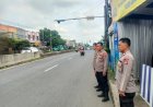 Pasca Ops Lilin Lodaya 2026, Personel Polsek Klari Lakukan Pengamanan dan Pengaturan Lalin Puncak Arus Balik Liburan