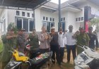 Giat PAM Swakarsa kepada Anggota Linmas Desa Srijaya Kecamatan Tirtajaya