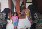 Bhabinkamtibmas Polsek Klari Bantu Kegiatan Posyandu, Ukur Tinggi Badan
