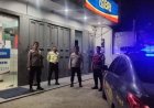 Pastikan Bank BRI Cabang Pancawati Aman dan Kondusif, Połsek Klari Lakukan Patroli Malam