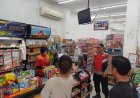 Anggota Polsek Batujaya laksanakan Patroli Prekat serta Ciptakan Keamanan di Minimarket