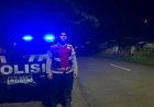Antisipasi Gukamtibmas di Malam Hari, Polsek Telagasari Gelar Patroli