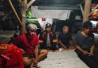 Bhabinkamtibmas Sambangi Ronda Malam Sampaikan Pesan Kamtibmas