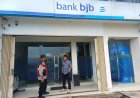 Anggota Polsek Batujaya Ciptakan Keamanan Bank BJB Unit Batujaya