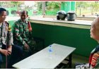 Jaga Sinergitas, Bhabinkamtibmas Polsek Rengasdengklok Kunjungi Koramil 0404 Rengasdengklok