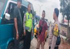 Patroli Pagi Polsek Cikampek Sasar Supir Angkot Waspada C3 