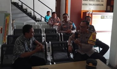 Polsek Telagasari Gelar Jum'at Curhat Ajak Warga Bersama Perketat Keamanan