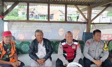 Bhabinkamtibmas Polsek, Laksanakan Jumat Curhat Bersama Warga Cikangkung Desa Rengasdengklok utara