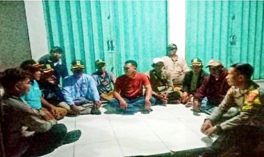 Melalui Kegiatan Ngawangkong, Polsek Rengasdengklok Ajak Petugas Ronda Jaga Kamtibmas