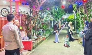 Polsek Klari, Polres Karawang Melakukan Pengamanan Perayaan Isra Mi'raj