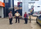 Patroli Siang Bank BNI dan ATM, Personil Polsek Klari Pastikan Situasi Kondusif 