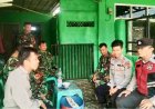 Sinergitas TNI, POLRI Anggota Polsek Rengsdengklok, Sambang Silaturahmi Ke Makoramil 0404 Rengasdengklok