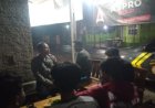 Ngariung Jaga Lembur Personil Polsek Purwasari Polres Karawang Sambangi Poskamling