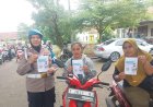 Polsek Purwasari Sosialisasi QR Barcode Propam Mabes Polri ke Warga Secara Masif