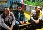 Bahas Kondisi Kamtibmas, Patroli Polsek Rengasdengklok Ngawangkong Bareng Petugas Ronda