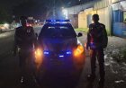 Pastikan Wilayah Klari Aman Kondusif, Personil Unit Samapta Polsek Klari Patroli Malam Hari