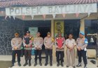 Kunjungan Kerja Wakapolres Karawang beserta PJU Polres Karawang ke Mako Polsek Batujaya Polres Karawang