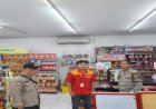 Patroli Połsek Jatisari Ingatkan Kamtibmas kepada Karyawan dan Pengunjung Alfamart
