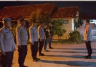 Kapolsek Rengasdengklok, Pimpin Apel Sekaligus Persiapan Patroli KRYD Akhir pekan