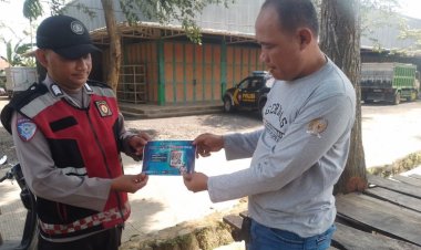 POLSKE PANGKALAN SOSIALISASIKAN PROGRAM PELAPORAN CEPAT POLRI