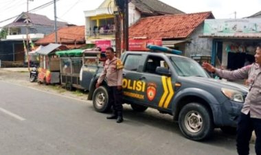 Polsek Rengasdengklok Gelar Patroli Dialogis, Guna Wujudkan Keamanan dan Ketertiban Masyarakat