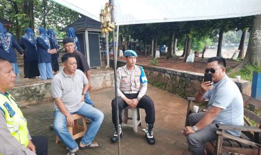 Libur Imlek, Patroli Połsek Cikampek Pantau Tempat Wisata Situ Kamojing Antisipasi Gukantibmas 