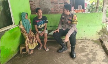 Bhabinkamtibmas Desa Walahar Himbau Orang Tua Untuk Awasi Kegiatan Anak Remajanya