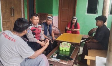 Prekat Polsek Banyusari Sosialisasikan Bahaya TPPO