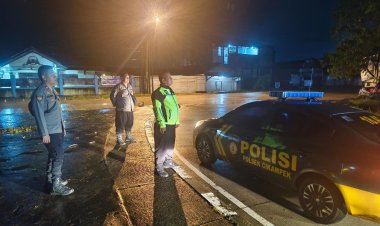 Polsek Cikampek Gencar Patroli Antisipasi Gukantibmas di Bulan Ramadhan 