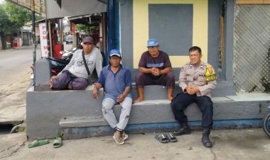 Bhabinkamtibmas Polsek Klari, Komunikasi dan kerja Sama Yang Baik dinilai Sangat Penting Dalam Menciptakan Sitkamtibmas