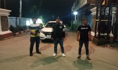 Cegah Aksi Tawuran Jelang Sahur, Patroli Polsek Rengasdengklok Monitoring Wilayah Perbatasan
